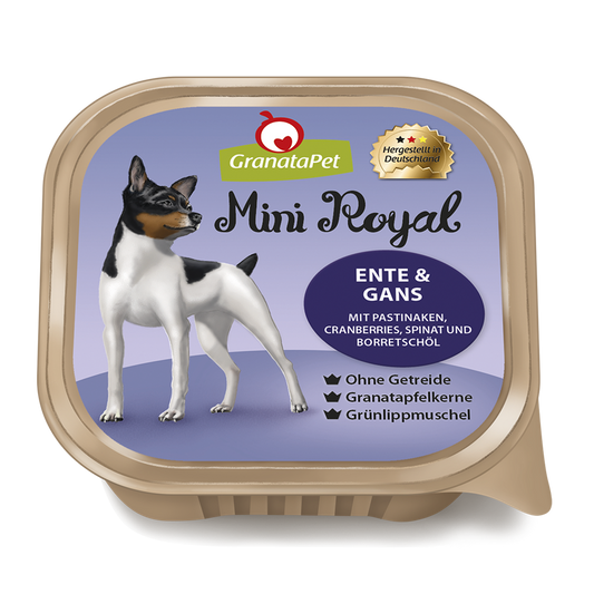 GranataPet Mini Royal - Duck & Goose Dog Wet Food