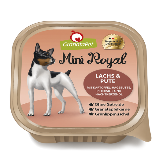 GranataPet Mini Royal - Salmon & Turkey Dog Wet Food