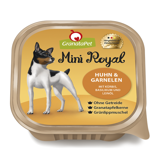 GranataPet Mini Royal - Chicken & Prawns Dog Wet Food