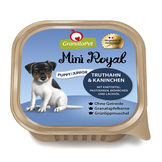 GranataPet Mini Royal - Turkey & Coney Puppy Wet Food