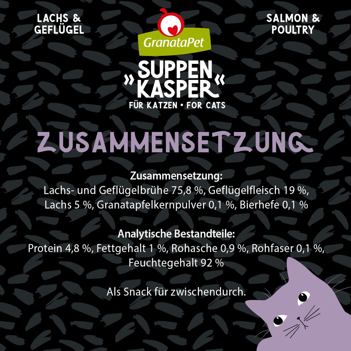 GranataPet SuppenKasper - Salmon & Poultry