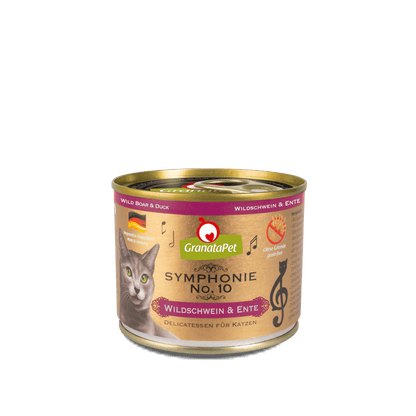 GranataPet Symphonie - No. 10 Wild Boar & Duck Cat Wet Food