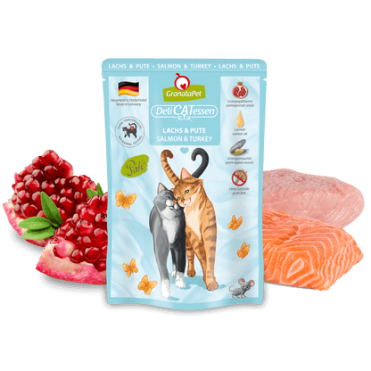 GranataPet DeliCATessen Cat Wet Food - Salmon & Turkey