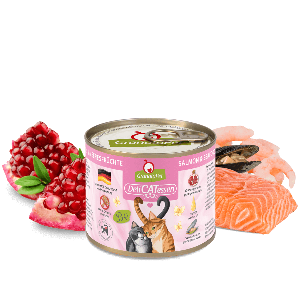 GranataPet DeliCATessen Cat Wet Food - Salmon & Seafood