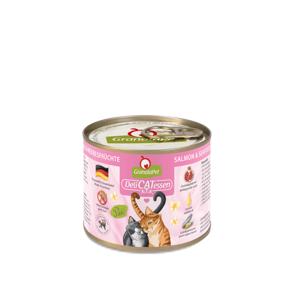 GranataPet DeliCATessen Cat Wet Food - Salmon & Seafood